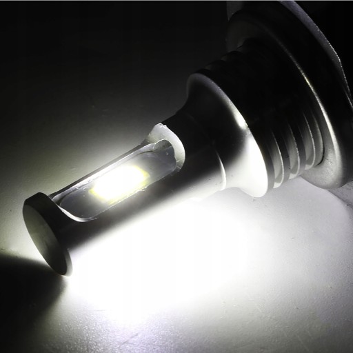 2 ŻARÓWKA LED H7 12-24V 80W 6000K BIAŁA