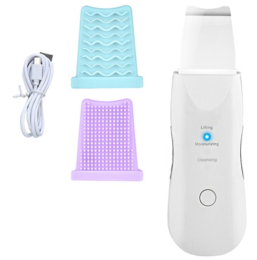PEELING KAWITACYJNY BEZPRZEWODOWY KAWITACJA PILING TWARZY + NAKŁADKI AG207F