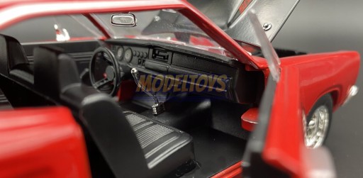 DODGE Coronet Super Bee 1969, масштаб 1:24, Motormax 73315