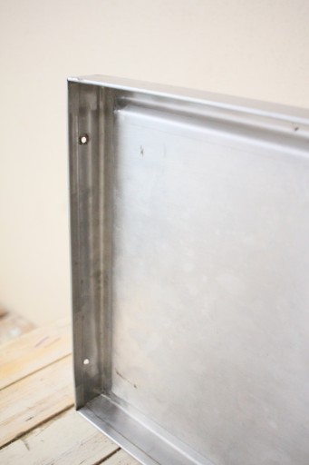 Blat roboczy 85 x 36 cm stal NIERDZEWNA