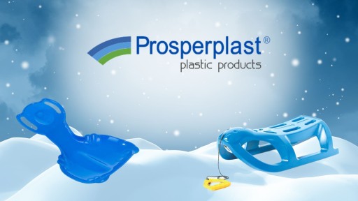 Sanki Bullet Prosperplast - Niebieski