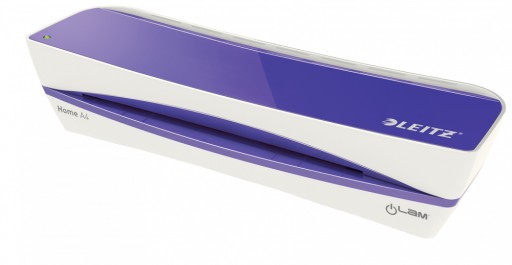 Laminator Leitz iLAM Home A4 fioletowy x2