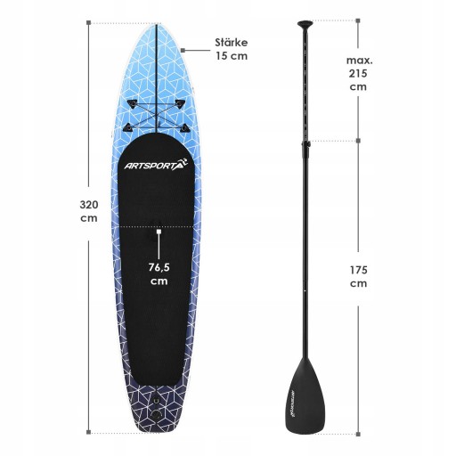 Доска для серфинга Deep Ocean XXL
