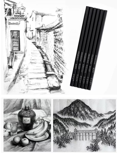 Профессиональный набор мелков Metallic Crayons + H&B Pencils 61в1