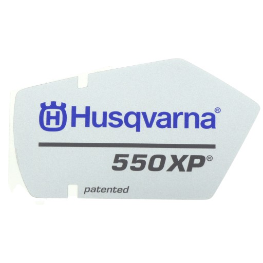 Наклейка на крышку стартера бензопилы Husqvarna 550XP 523083203