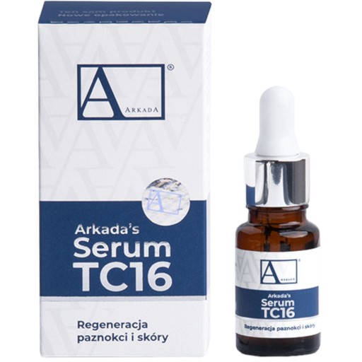Arkada TC16 11 ml. serum + Odżywka Do Skórek i Paznokci Dłoni Próbka 3 ml.