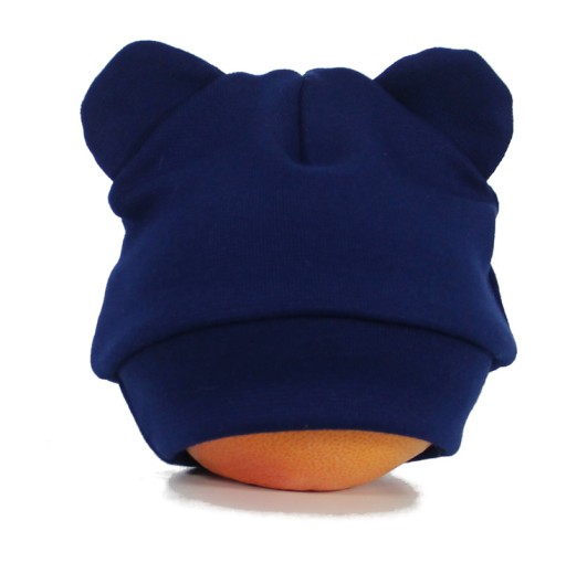 ХЛОПКОВЫЕ ШАПКИ ДЛЯ НОВОРОЖДЕННЫХ, цвета TEDDY