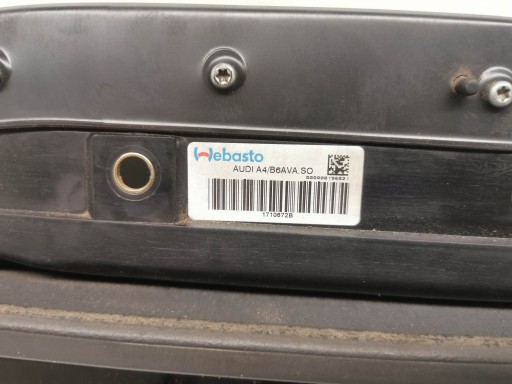 SZYBERDACH SOLAR AUDI A4 B6 B7 8E9877041F