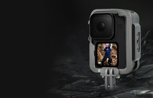 АЛЮМИНИЕВЫЙ ЗАЩИТНЫЙ КОРПУС TELESIN ДЛЯ КАМЕРЫ GOPRO HERO 11/10/9