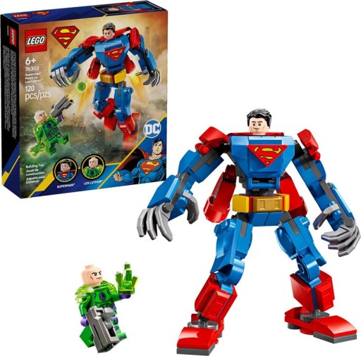 KLOCKI LEGO SUPER HEROES 76302 MECH SUPERMANA KONTRA LEX LUTHOR M + TORBA