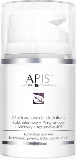 APIS Смесь кислот 40% лактобионовая+пировиноградная+молочная+азелаиновая 50мл