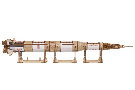 3D-пазл UGEARS NASA Saturn V Деревянная модель Креативная модель для сборки