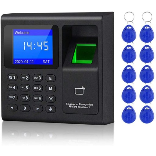 W pełni biometryczny System kontroli dostępu RFID