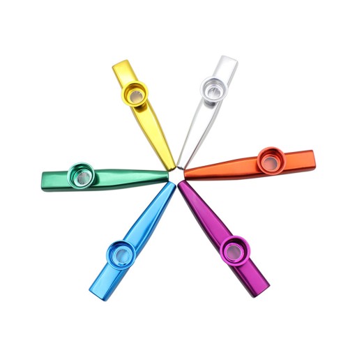 KAZOOS METALOWE 6 SZT.