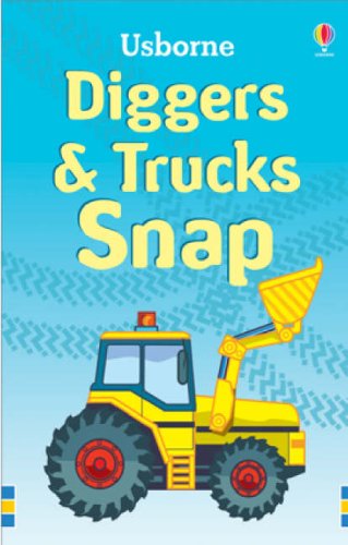 Экскаваторы и грузовики Snap Usborne