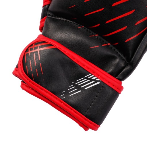 StormCloud Rękawice MMA dla dzieci Lynx Czarno/Czerwone Junior S
