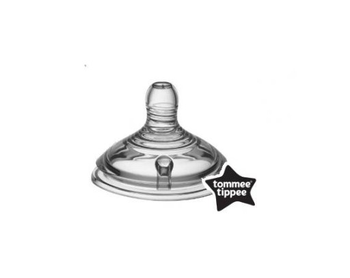 Соска Tommee Tippee для бутылочки 6м + каша 1 шт.