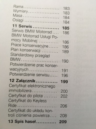 BMW K1600 GT польское руководство по эксплуатации и обслуживанию.