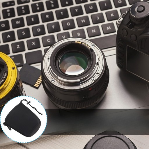 2шт. Неопреновый чехол для объектива DSLR, размер контейнера для объектива
