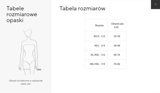 Повязка на бедро против натирания Gabriella Nero 1/2