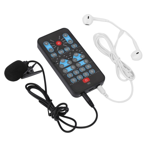 Mini Voice Changer 8 звуковых эффектов Поддержка нескольких