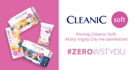 3 салфетки для интимной гигиены Cleanic SOFT 20 шт.