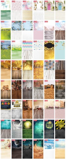 TŁA TŁO FOTOGRAFICZNE winylowe 160x400 3 PAK