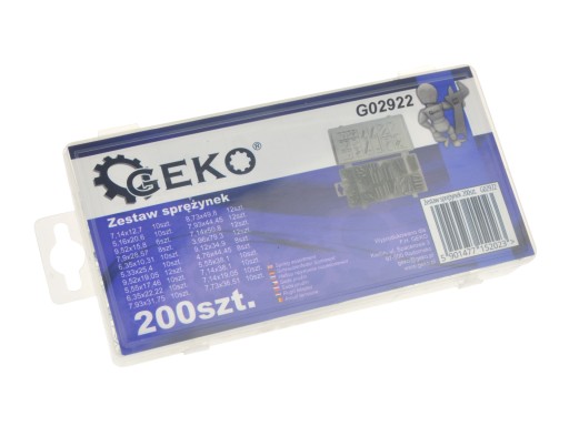 Комплект пружин 200 шт. ГЕКО G02922