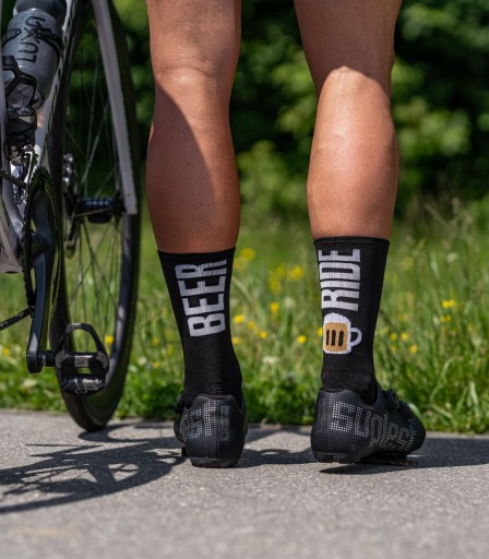 Велосипедные носки Luxa Beer Ride черные - S