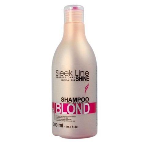 Stapiz Sleek Line Blond Румяна шампунь 300мл