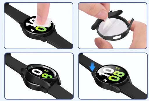 Защитный корпус + встроенный -in glass / 2in1 для Samsung Galaxy Watch 7 44 мм