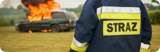 Автомобильный огнетушитель порошковой огне