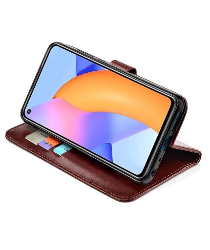 Кожаный чехол-кошелек для Realme GT Master Edition +9H