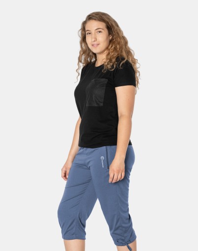 Большие тонкие короткие брюки женский хлопок лето 86065-5 4xl шорты