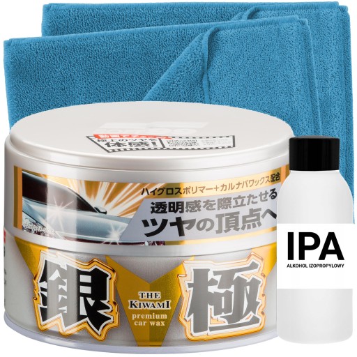 Soft99 KIWAMI EXTREME GLOSS WAX ЛЕГКИЙ АВТОМОБИЛЬНЫЙ ВОСК ДЛЯ СВЕТЛЫХ КРАСОК