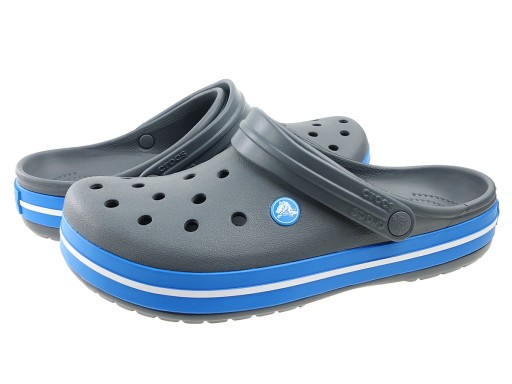 Шлепанцы Crocs Crocband 11016-07W угольные 43/44