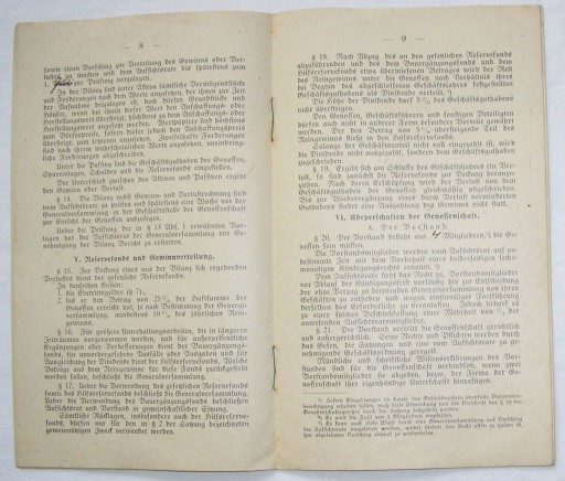 1926 СТАТУТ КОМПАНИИ СОСНИЦА СОСНИЦА ГЛИВИЦЕ. КВАРТИРА
