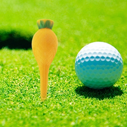 1 pc Golf Tees 70mm/2.76inch Żółty/