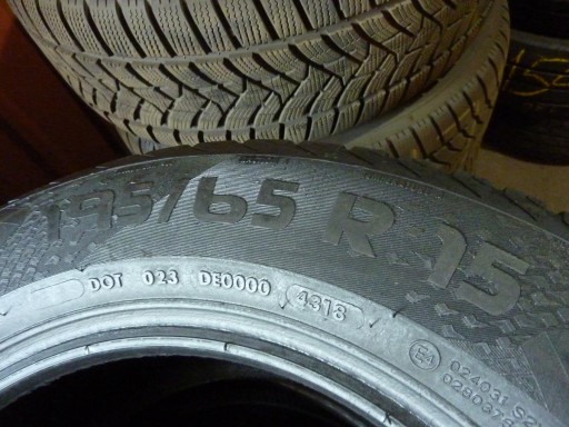 Б/У ВСЕСЕЗОННАЯ шина 195/65R15 VREDESTEIN QLIATRACS P2169