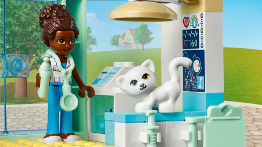 LEGO Friends. Klinika dla zwierzątek. 41695