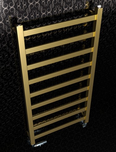 Радиатор для ванной 1260x530 PRIME SLIM GOLD