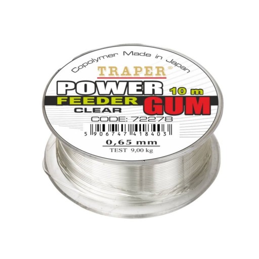 Амортизатор Power Feeder Gum Clear Traper 0,85 мм