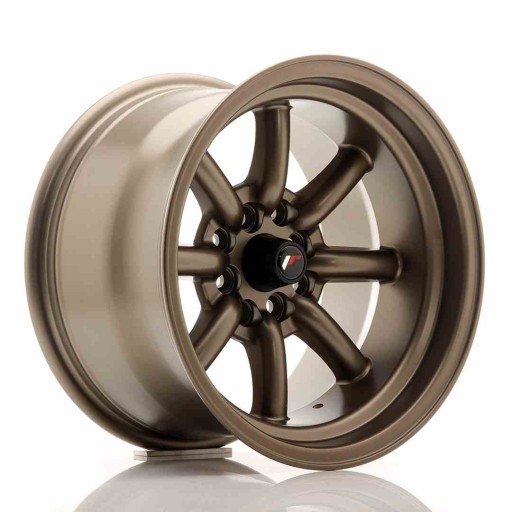 Колеса JR JR19 15x9 ET-13 4x100/114 Матовая бронза