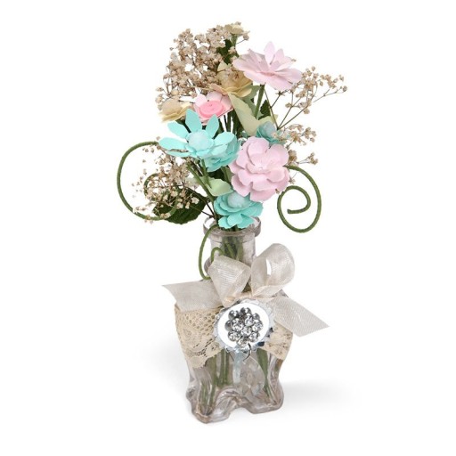 Цветочная штамповка Sizzix Bigz Tattered Florals