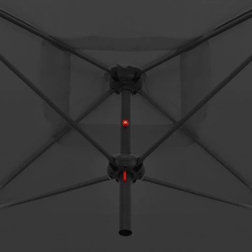 БОЛЬШОЙ СКЛАДНОЙ САДОВЫЙ ЗОНТ НА ​​ТЕРРАСЕ 250 x 250
