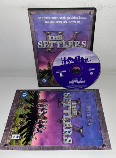 THE SETTLERS IV + РУКОВОДСТВО BIG BOX PL
