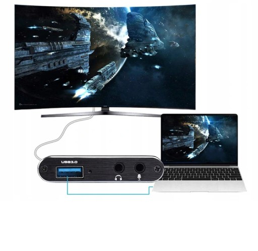 РЕГИСТРАТОР ИЗОБРАЖЕНИЙ ГРАББЕР USB 3.0 ПК HDMI 4K OBS