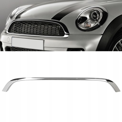 Хромированная декоративная планка капота MINI Cooper R56