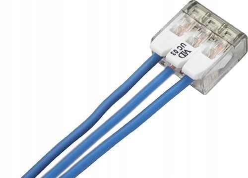 BEMKO SZYBKOZŁACZKA INSTALACYJNA LINKA 3x4mm 10szt