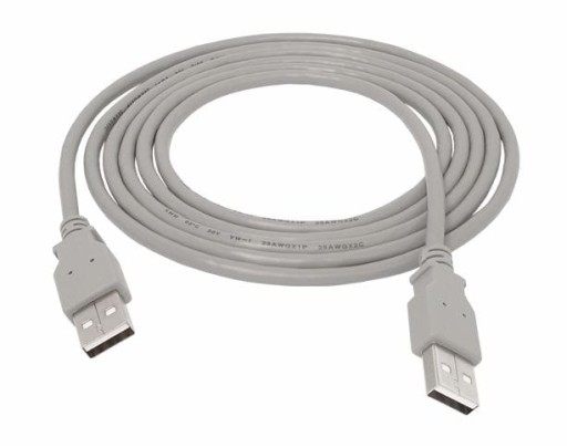 USB-кабель — вилка USB типа A с обеих сторон — длина 5 м.